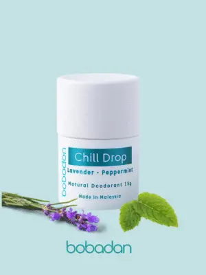 Bobadan Chill Drop Refill Pod 15g | Lavender Peppermint, Eco Friendly, All Day Fresh Odor Protection