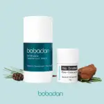 Bobadan No Drama Deodorant Stick 15g | Pine Cedarwood, Refillable, Long-Lasting Odor Protection