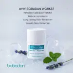 Bobadan Chill Drop Deodorant Stick 15g | Lavender Peppermint, Refillable, Fresh Odor Protection
