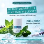 Bobadan Chill Drop Deodorant Stick 15g | Lavender Peppermint, Refillable, Fresh Odor Protection