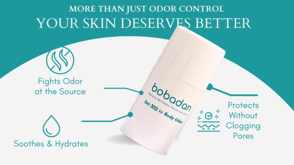 Bobadan Baseline Deo Stick 15g | Natural Deodorant, Unscented, Hajj, Umrah
