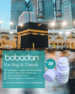 Bobadan Baseline Deo Stick 15g | Natural Deodorant, Unscented, Hajj, Umrah