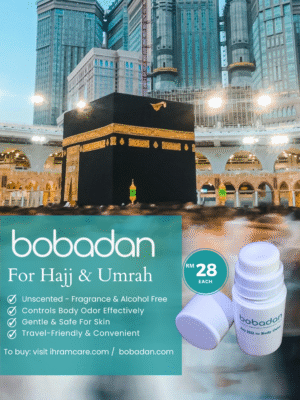 bobadan natural deodorant hajj umrah ihram