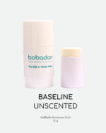 Bobadan Baseline Deo Stick 15g | Natural Deodorant, Unscented, Hajj, Umrah