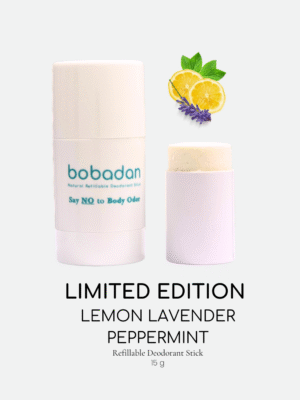 Bobadan Chill Drop Deo Stick – Limited Edition Natural Deodorant | Lemon Lavender Peppermint Blend