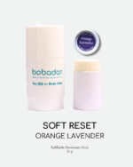 Bobadan Soft Reset Deo Stick 15g | Natural Deodorant, Orange Lavender